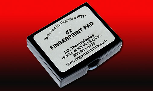 Lee Products Inkless Fingerprint Pad - Blue (03029)