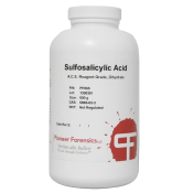 Sulfosalicylic Acid (5-), Dihydrate, ACS, 125 g